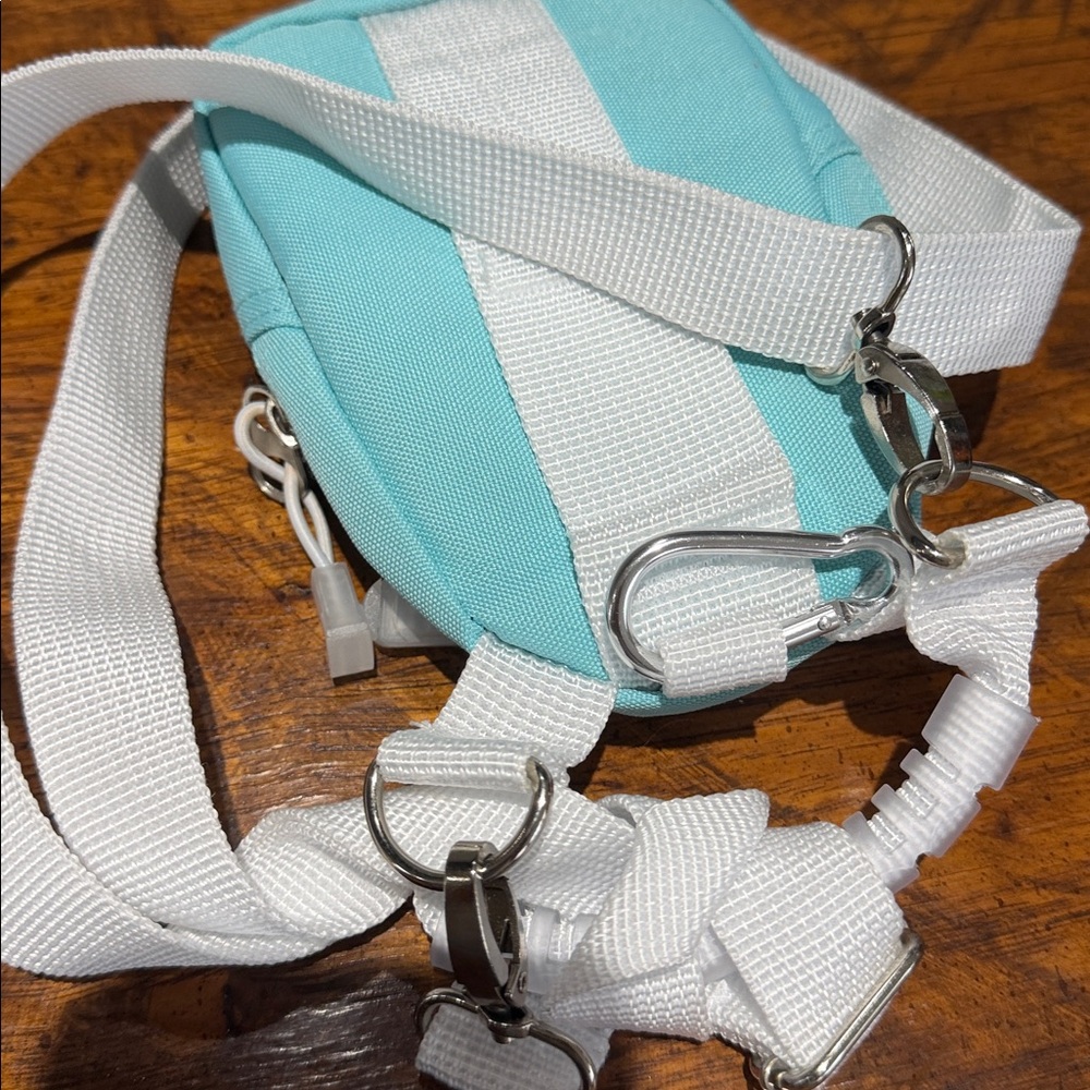 Mini Universal Studios Teal Backpack With White A… - image 3